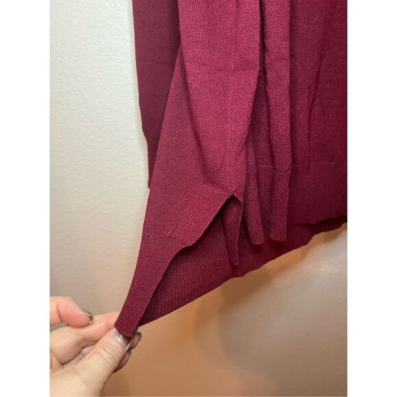 NWT V Neck Sweater for Women Fall Lightweight Knit Pullover Sweater - Picture 4 of 5